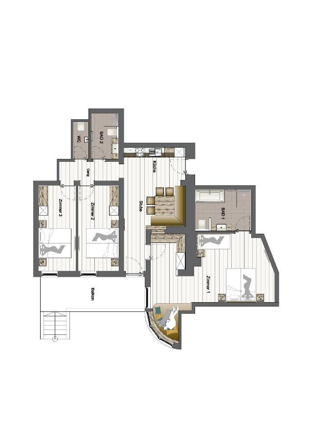 Hotel-Appartement Ferienhof Gerlos Ngoại thất bức ảnh