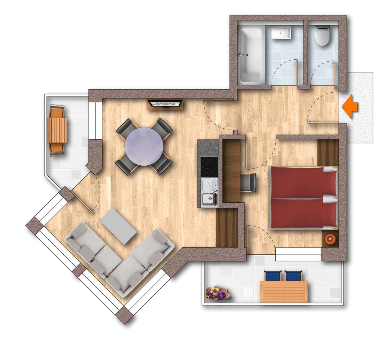 Hotel-Appartement Ferienhof Gerlos Ngoại thất bức ảnh
