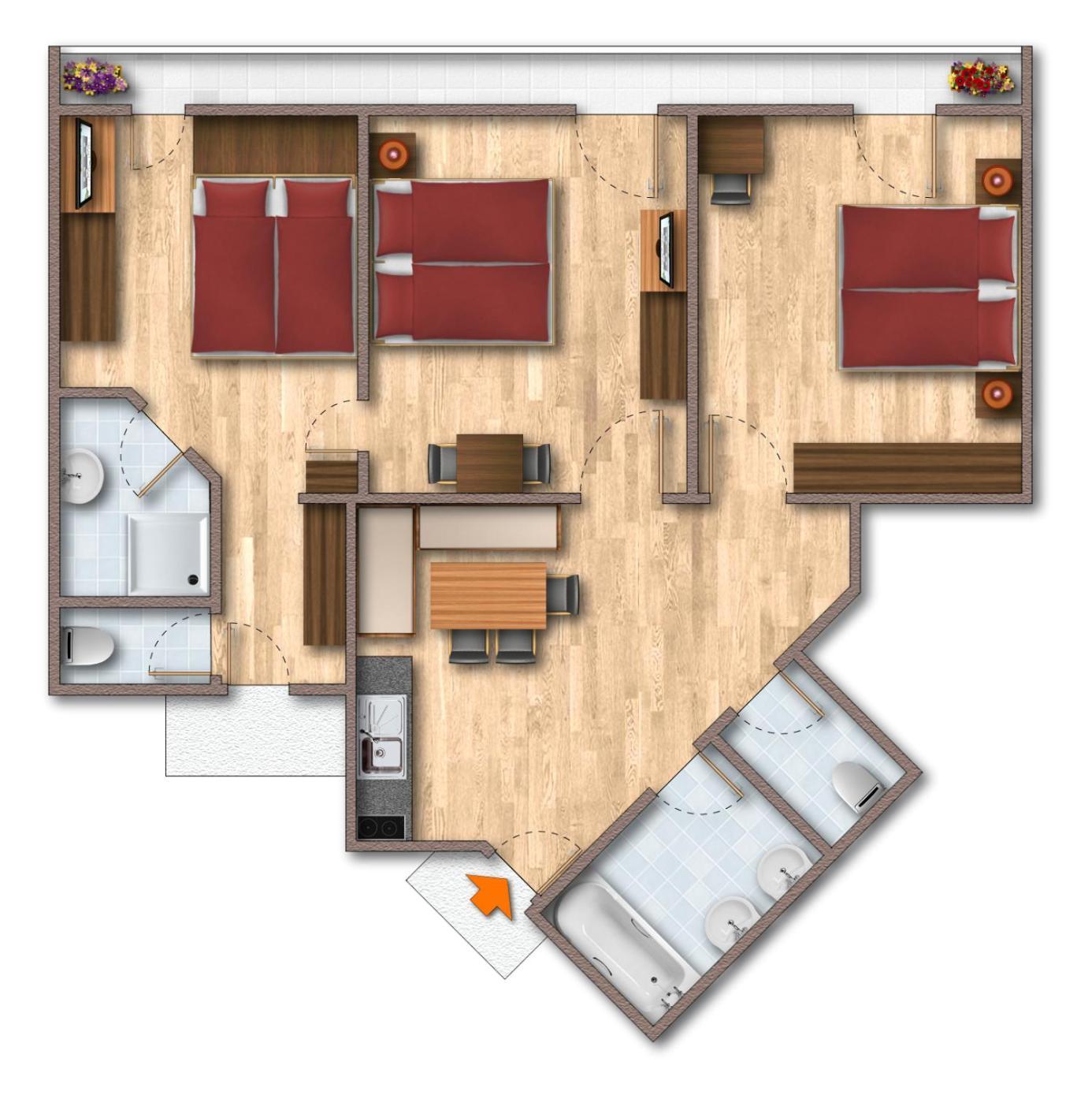 Hotel-Appartement Ferienhof Gerlos Ngoại thất bức ảnh